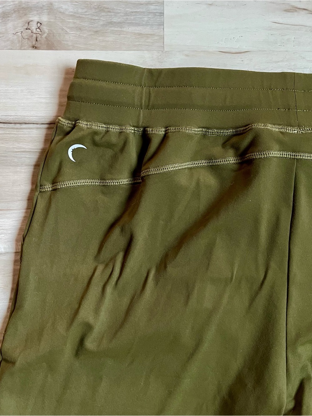 ZYIA Olive Green Track Joggers with Drawstring Waist Active set - Picture 11 of 16